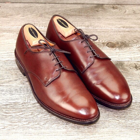 Allen Edmonds HARRISON 10 D Brown * add $15 Cedar Trees - Picture 1 of 13